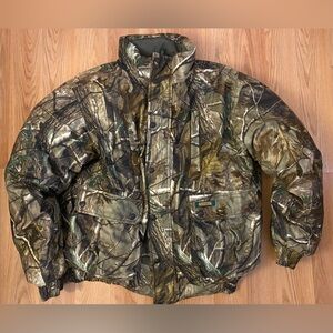 Vintage Remington Reversible Camouflage Bomber Jacket
